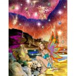 Storm Fairy digital painting artwork
